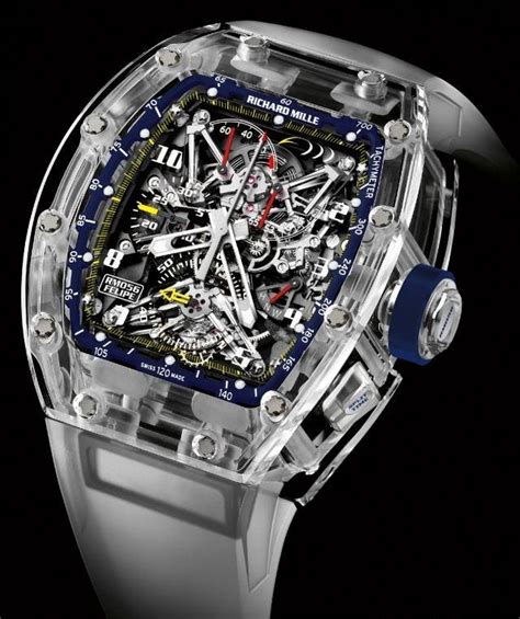 richard mille rm 56 felipe massa sapphire watch price|Richard Mille RM 056.